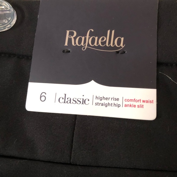 Rafaella Holiday In Havana Black Straight Leg Pant - Picture 6 of 6